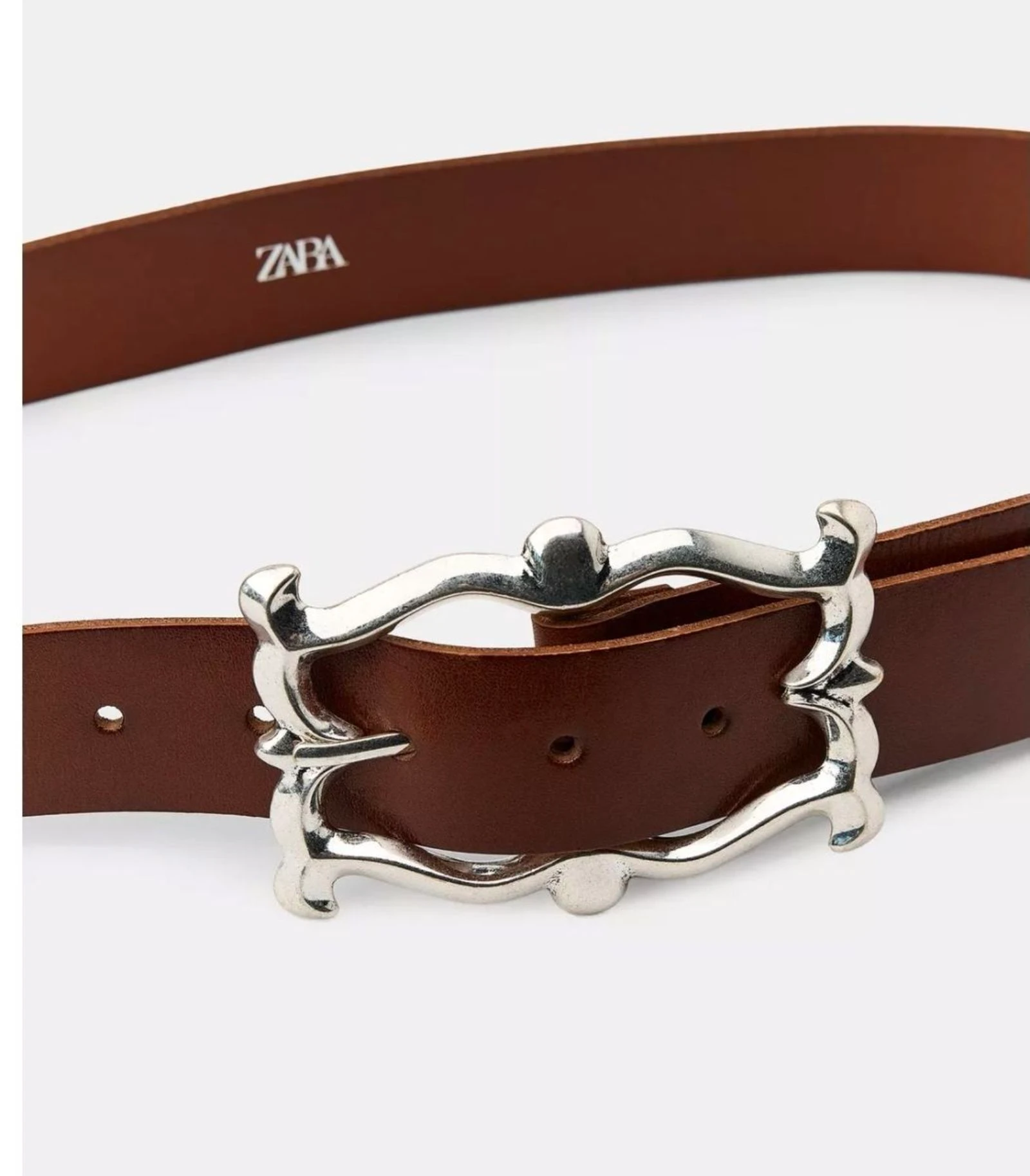 Cinturón Zara piel 